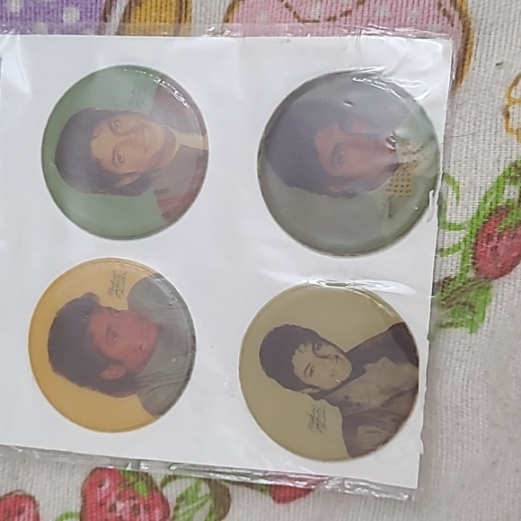 Vintage Michael Jackson Thriller Puffy Stickers - Picture 5 of 5